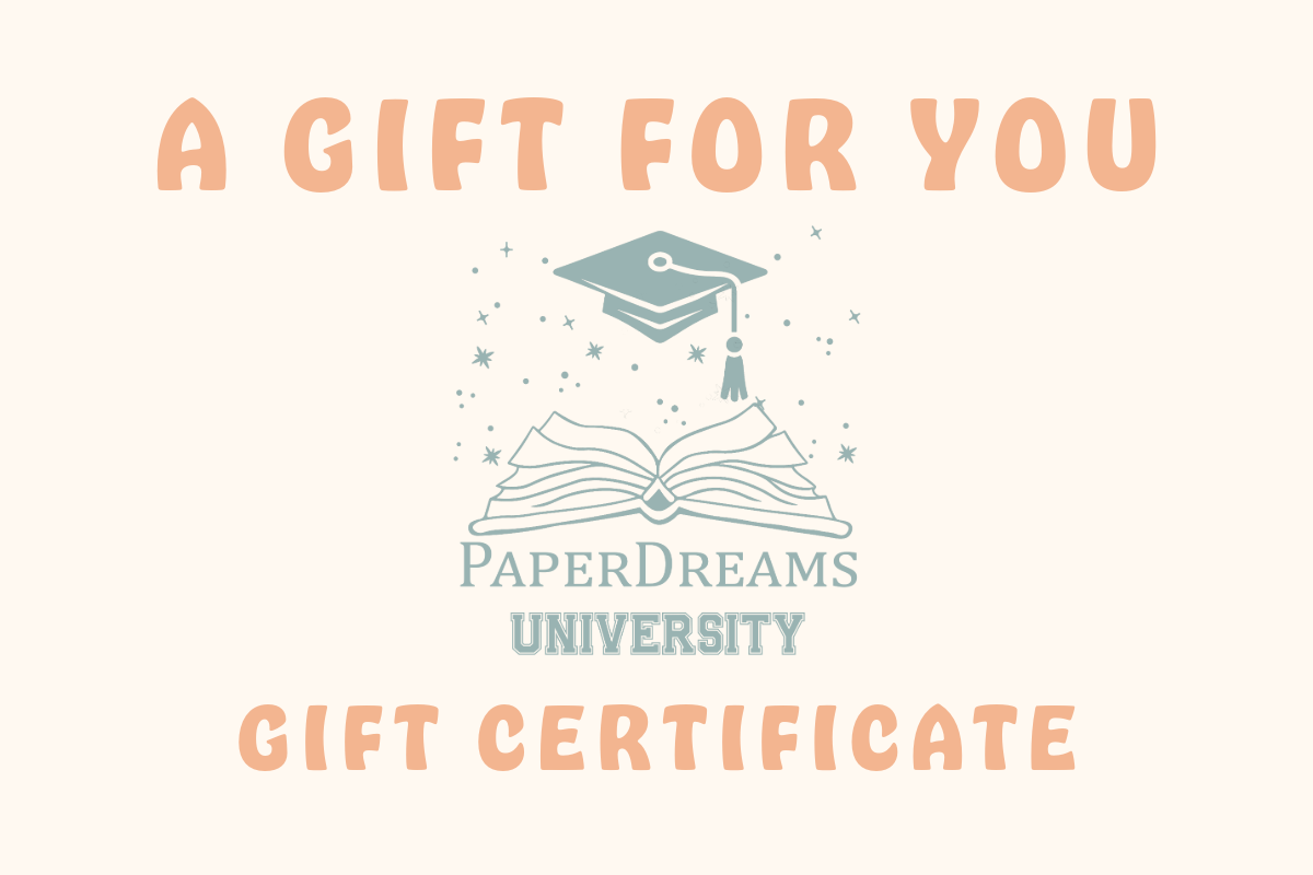 PaperDreams University Gift Card